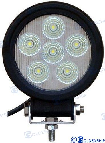 18W Led-Valopalkit Tulva Palkki Musta