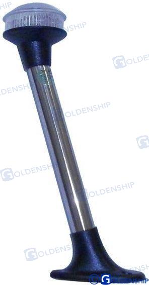 Lame Summa Ümmargune Valgus 9" Led Must