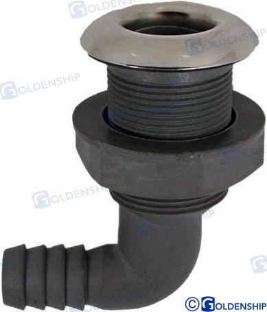 Nailon/Ruostumaton Runko 90 3/4"