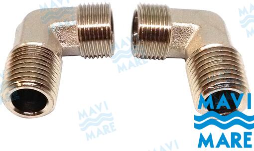 Fittings 90º Type 1/4 Npt Hose 10 (2)
