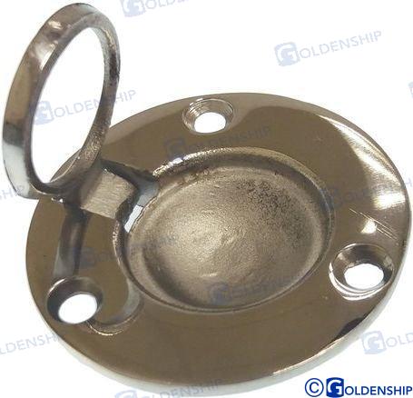 Flush Ring Pulls Round 50Mm