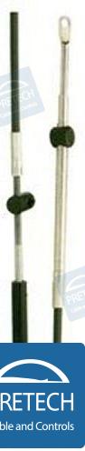 Engine Control Cables 9"