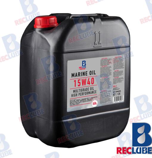 Minerāleļļa 15W40 Kuģu Eļļa 50L