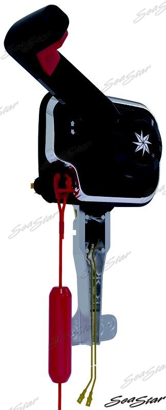 Keskkonsooli Sadamakinnitus Must Koos Mootoriga